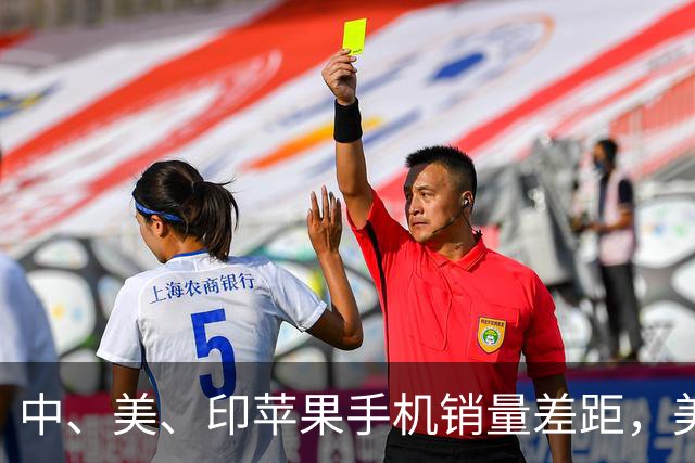 中、美、印苹果手机销量差距，美国5300万部，印度1400万，中国呢