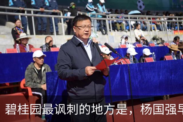 碧桂园最讽刺的地方是，杨国强早就知道碧桂园这么跑下去会出问题